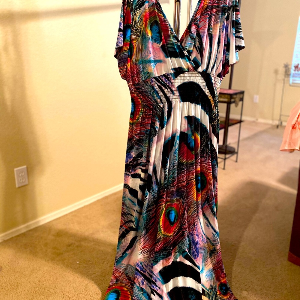 Peacock Dress
